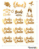 100+ Team Bride Tropical Bachelorette Tattoos